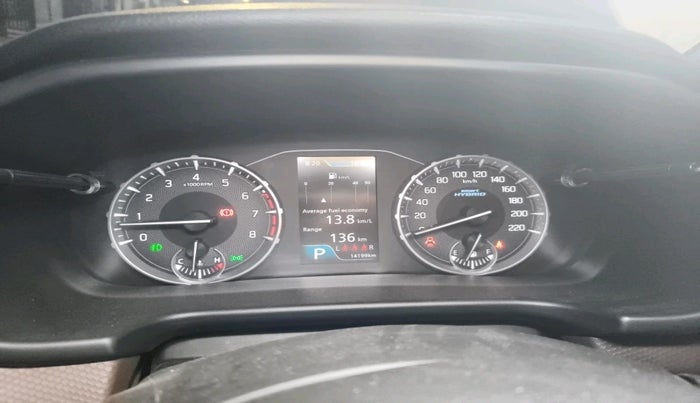 2024 Maruti BREZZA ZXI + AT SMART HYBRID, Petrol, Automatic, 14,199 km, interior