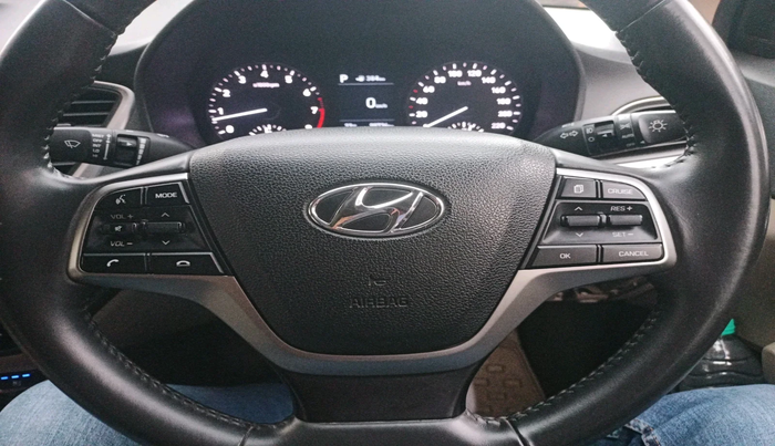 2019 Hyundai Verna 1.6 VTVT SX (O) AT, Petrol, Automatic, 99,736 km, interior