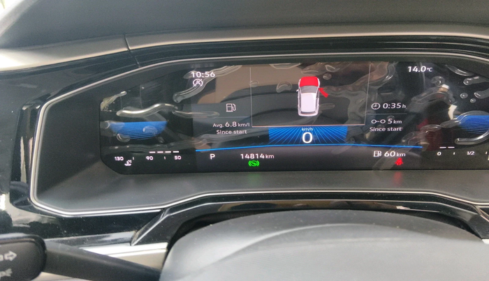 2023 Volkswagen VIRTUS TOPLINE TSI 1.0 AT, Petrol, Automatic, 14,814 km, interior