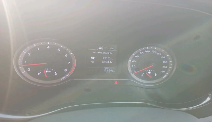 2023 Hyundai AURA SX 1.2 CNG, Petrol, Manual, 12,648 km, interior