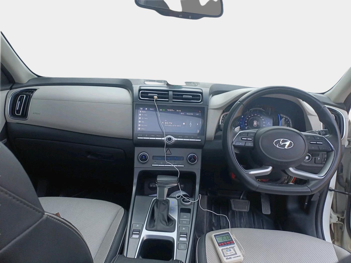 2020 Hyundai Creta SX (O) AT 1.5 DIESEL, Diesel, Automatic, 1,50,002 km, interior