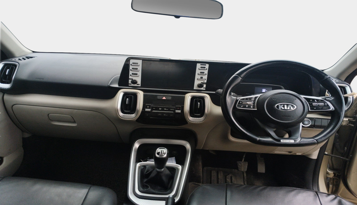 2020 KIA SONET HTX 1.0 IMT, Petrol, Manual, 51,393 km, interior