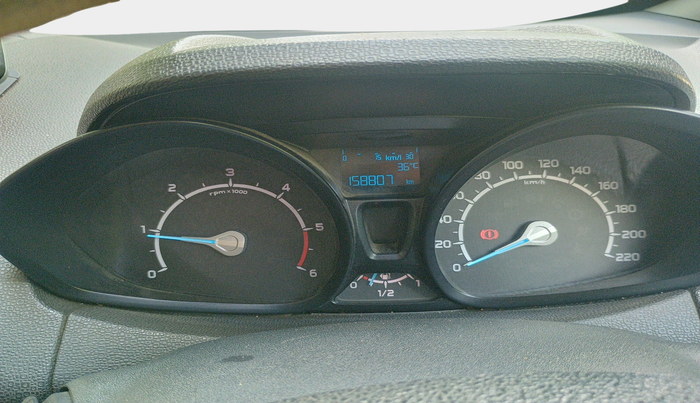 2016 Ford Ecosport TREND 1.5L DIESEL, Diesel, Manual, 1,60,010 km, interior