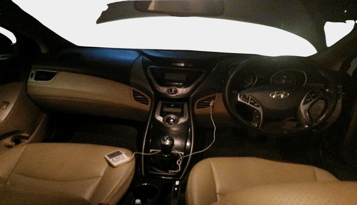 2013 Hyundai New Elantra 1.8 SX MT VTVT, Petrol, Manual, 1,15,465 km, interior