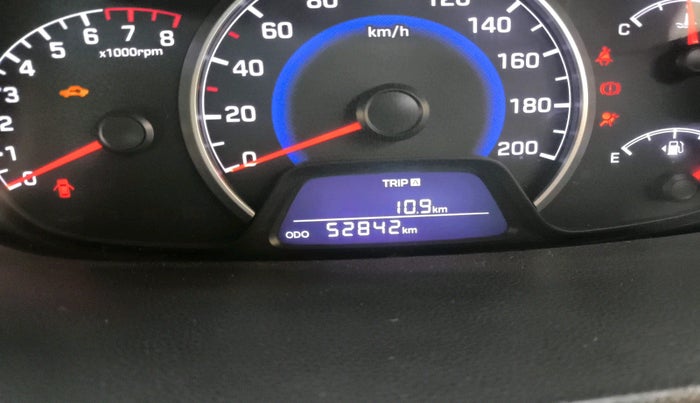 2017 Hyundai Grand i10 SPORTZ 1.2 KAPPA VTVT, Petrol, Manual, 52,842 km, interior