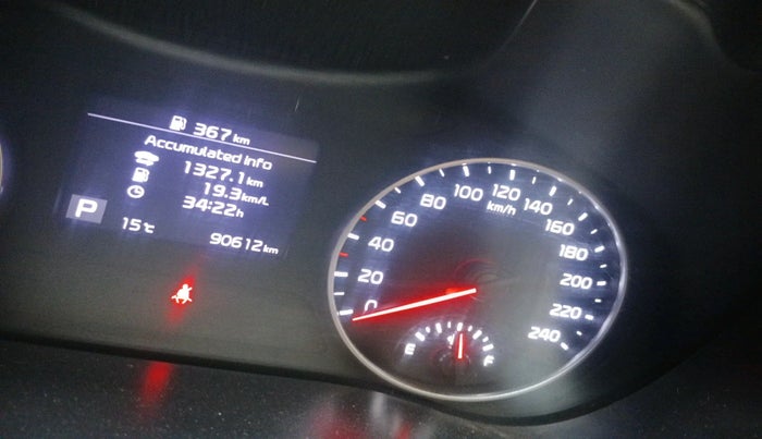 2019 KIA SELTOS HTK PLUS AT 1.5 DIESEL, Diesel, Automatic, 90,612 km, interior