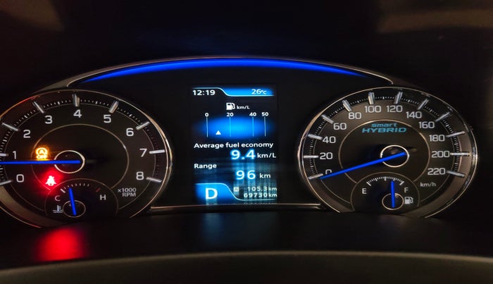 2019 Maruti Ciaz ALPHA  AT 1.5 SHVS PETROL, Petrol, Automatic, 69,730 km, interior