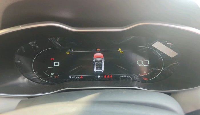 2023 MG ASTOR SHARP 1.5 CVT, Petrol, Automatic, 26,269 km, interior