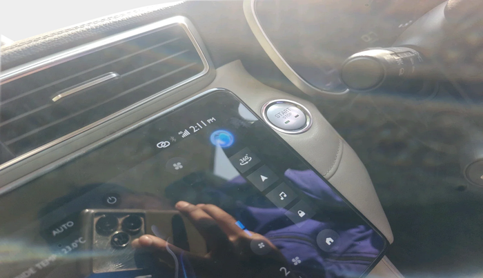 2023 MG ASTOR SHARP 1.5 CVT, Petrol, Automatic, 26,269 km, interior