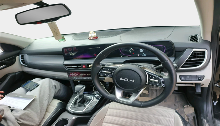 2023 KIA SELTOS HTX IVT, Petrol, Automatic, 17,718 km, interior