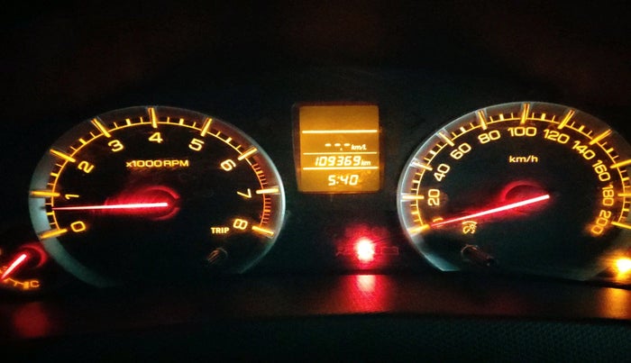 2017 Maruti Swift VXI, Petrol, Manual, 1,09,369 km, interior