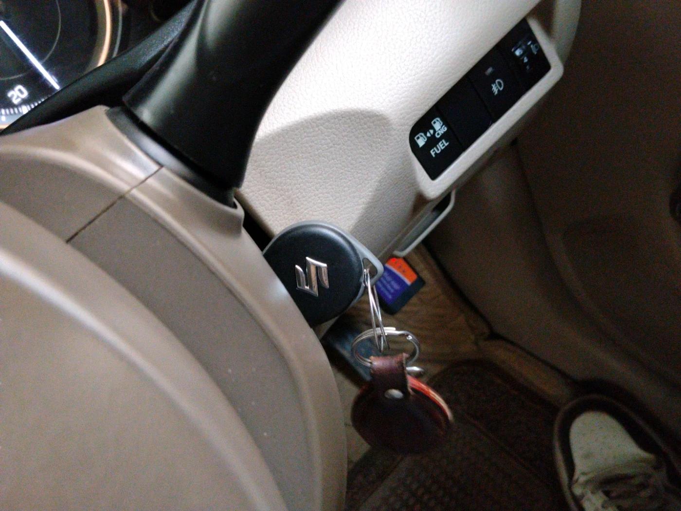 2021 Maruti Ertiga VXI CNG, CNG, Manual, 1,33,838 km, interior