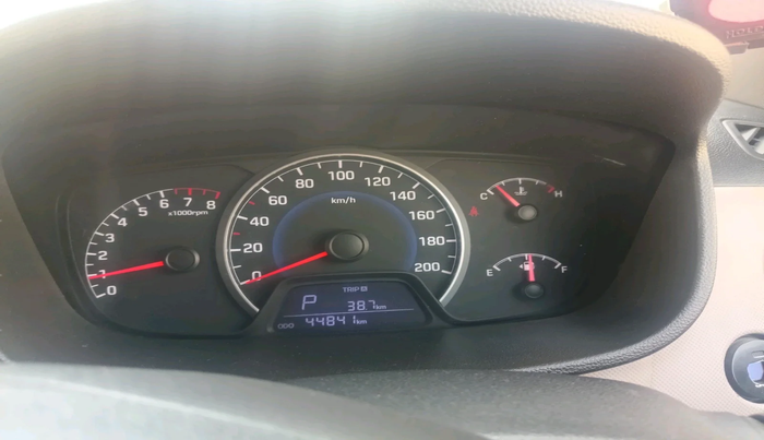 2013 Hyundai Grand i10 ASTA AT 1.2 KAPPA VTVT, Petrol, Automatic, 44,841 km, interior