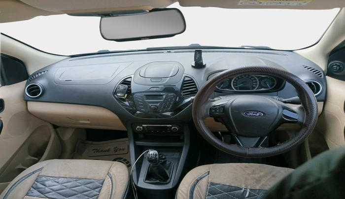 2017 Ford Figo Aspire TITANIUM 1.2 PETROL, Petrol, Manual, 1,13,366 km, interior