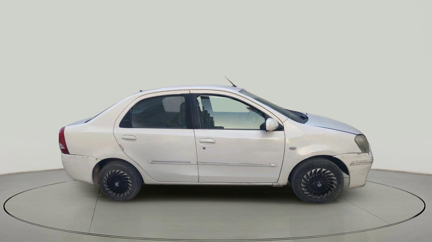 2011 Toyota Etios G, Petrol, Manual, 98,726 km, exterior