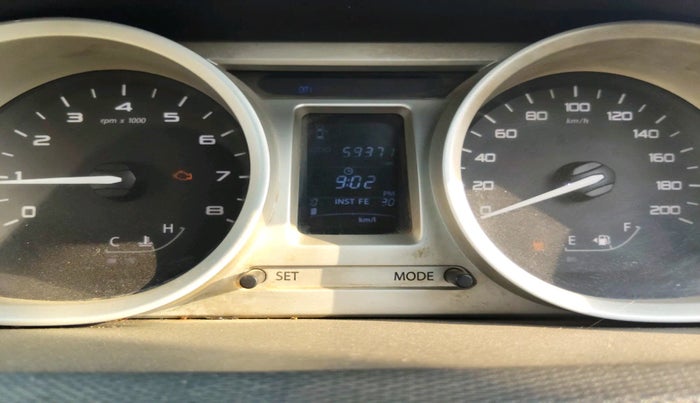 2017 Tata TIGOR XZ (O) PETROL, Petrol, Manual, 59,371 km, interior