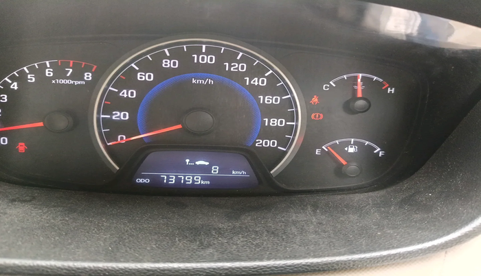 2016 Hyundai Grand i10 MAGNA 1.2 KAPPA VTVT, Petrol, Manual, 73,799 km, interior