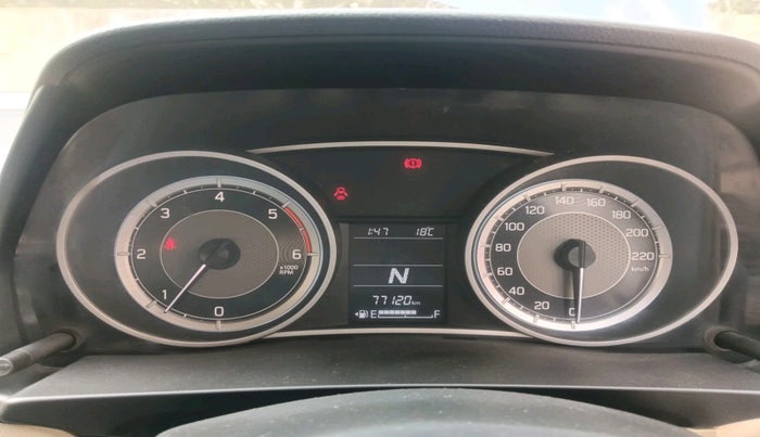 2017 Maruti Dzire ZDI AMT, Diesel, Automatic, 77,120 km, interior