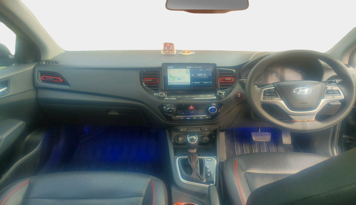 2020 Hyundai Verna SX (O) 1.0 TURBO DCT, Petrol, Automatic, 91,632 km, interior