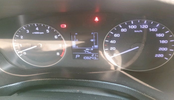 2018 Hyundai Creta SX AT 1.6 PETROL, Petrol, Automatic, 1,08,243 km, interior