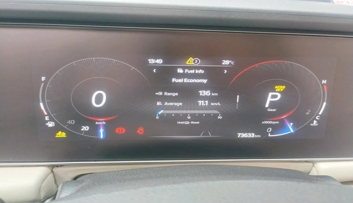 2022 Mahindra XUV700 AX 7 LUXURY D AWD AT 7 STR, Diesel, Automatic, 73,633 km, interior