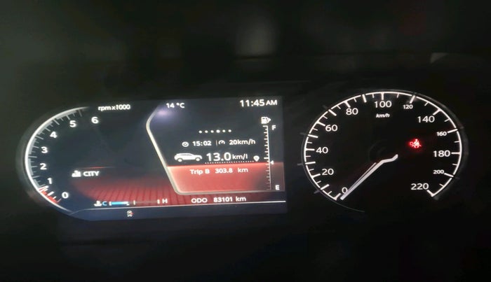 2020 Tata Harrier XZ 2.0L DARK EDITION, Diesel, Manual, 83,101 km, interior