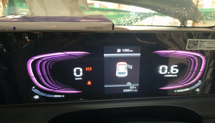 2024 KIA SELTOS  HTE 1.5 PETROL MT, Petrol, Manual, 28,841 km, interior