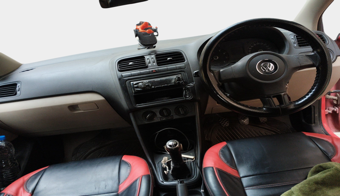 2011 Volkswagen Polo TRENDLINE 1.2L PETROL, Petrol, Manual, 1,07,857 km, interior