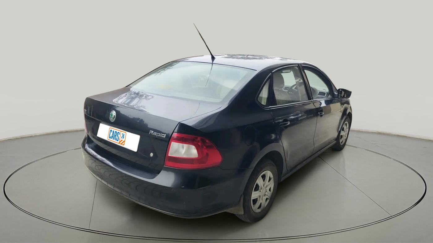 2012 Skoda Rapid 1.6 MPI ACTIVE, Petrol, Manual, 28,711 km, exterior