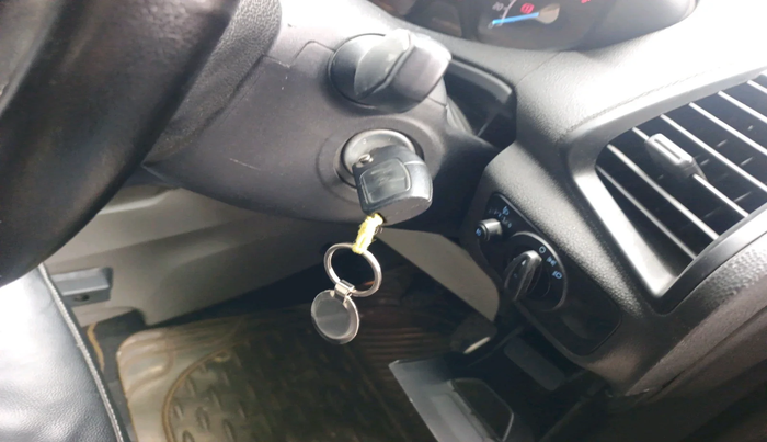 2017 Ford Ecosport AMBIENTE 1.5L PETROL, Petrol, Manual, 1,09,852 km, interior