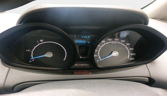 2017 Ford Ecosport AMBIENTE 1.5L PETROL, Petrol, Manual, 1,09,852 km, interior