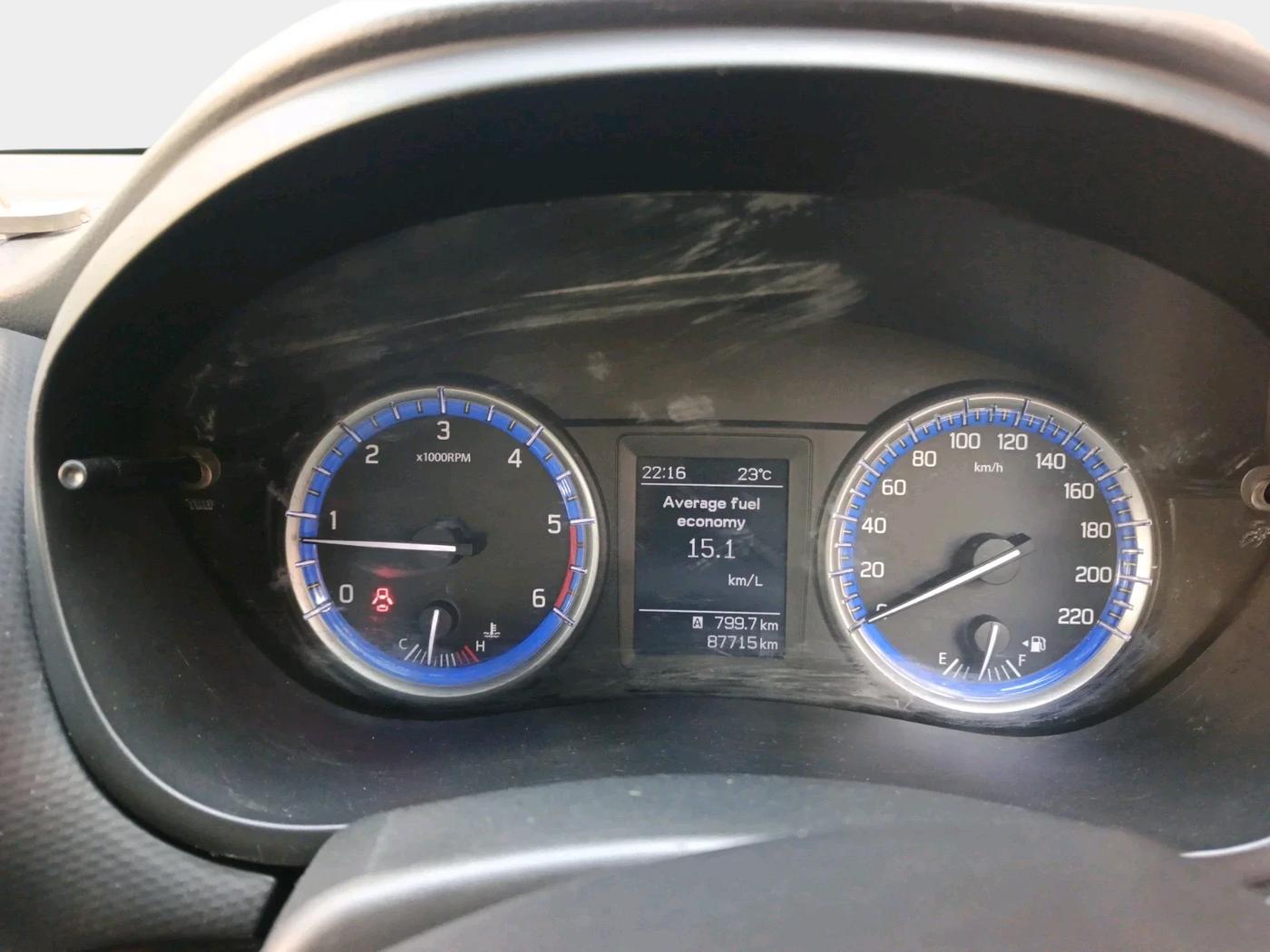 2017 Maruti S Cross DELTA 1.3, Diesel, Manual, 87,715 km, interior