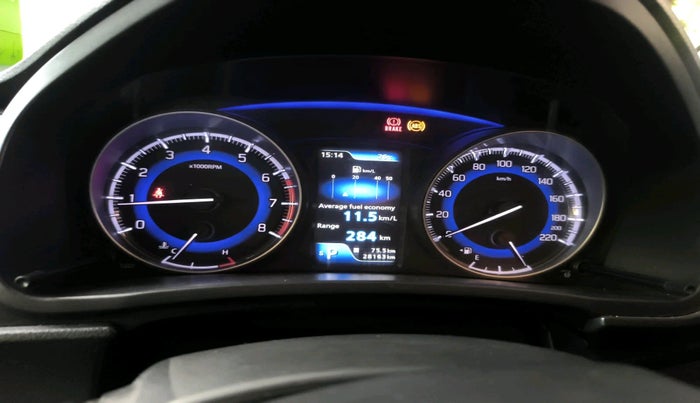 2018 Maruti Baleno ZETA CVT PETROL 1.2, Petrol, Automatic, 28,163 km, interior