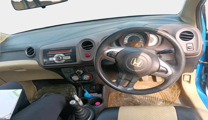 2013 Honda Brio S MT, Petrol, Manual, 58,810 km, interior