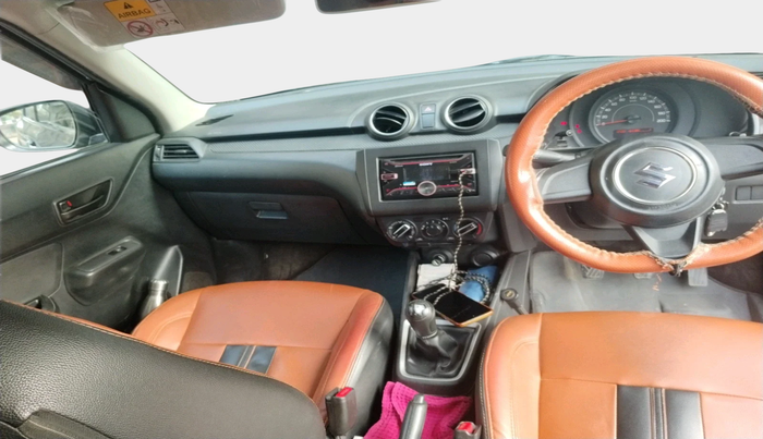 2019 Maruti Swift LXI, Petrol, Manual, 1,24,472 km, interior