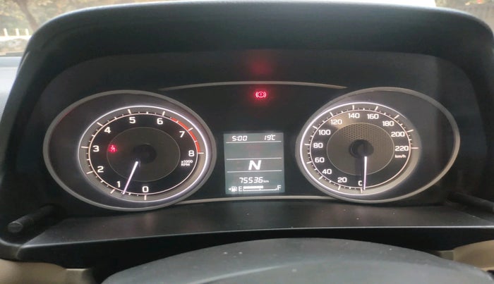 2018 Maruti Dzire VXI AMT, Petrol, Automatic, 75,536 km, interior