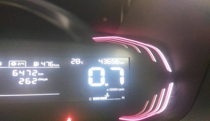 2022 KIA CARENS PREMIUM 1.4 PETROL 7 STR, Petrol, Manual, 43,656 km, interior