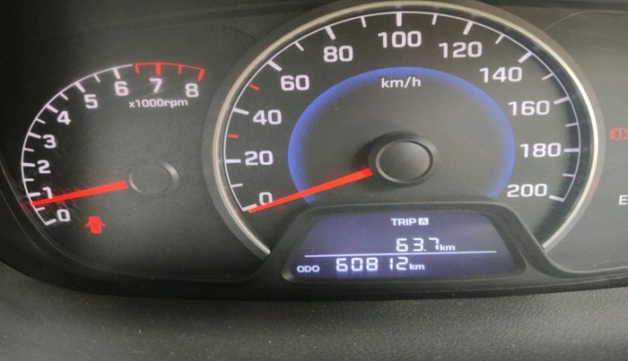 2016 Hyundai Grand i10 SPORTZ 1.2 KAPPA VTVT, Petrol, Manual, 60,812 km, interior