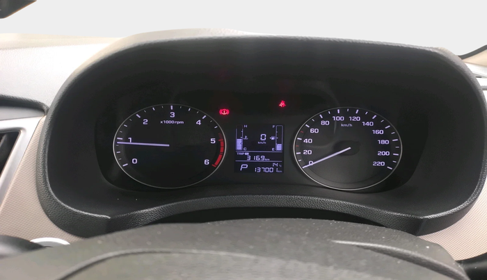 2016 Hyundai Creta SX PLUS AT 1.6 DIESEL, Diesel, Automatic, 1,37,001 km, interior