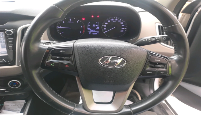 2016 Hyundai Creta SX PLUS AT 1.6 DIESEL, Diesel, Automatic, 1,37,001 km, interior