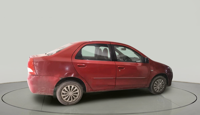 2011 Toyota Etios G, Petrol, Manual, 75,871 km, exterior