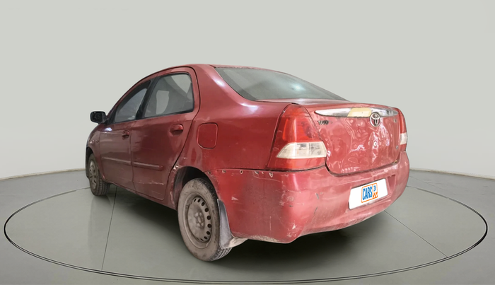 2011 Toyota Etios G, Petrol, Manual, 75,871 km, exterior