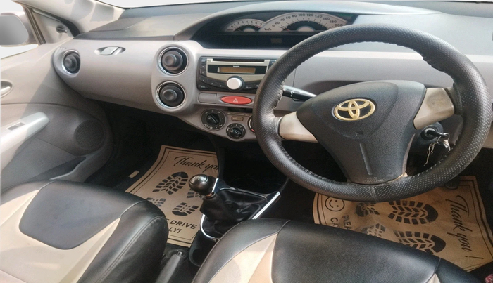 2011 Toyota Etios V, Petrol, Manual, 26,593 km, interior
