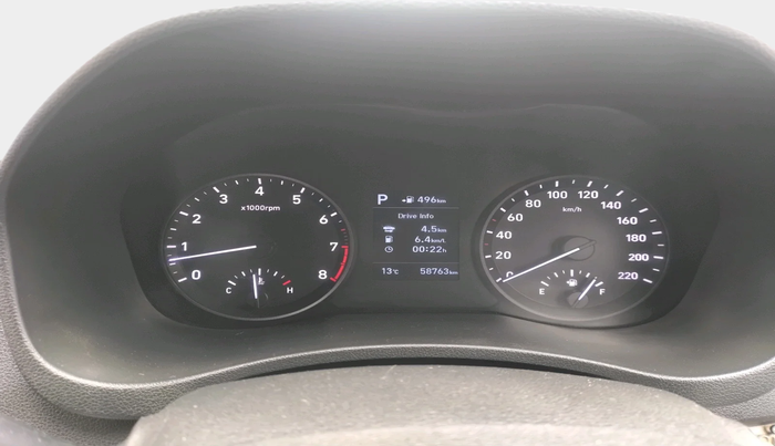 2018 Hyundai Verna 1.6 VTVT SX (O) AT, Petrol, Automatic, 58,763 km, interior