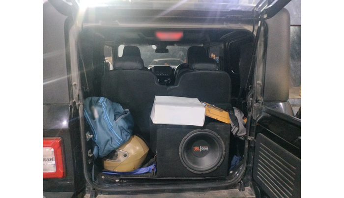 2024 Mahindra Thar AX (O) D 2WD HT, Diesel, Manual, 33,423 km, exterior