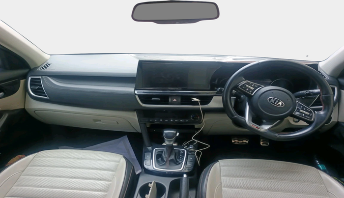 2020 KIA SELTOS GTX PLUS DCT 1.4 PETROL, Petrol, Automatic, 1,42,883 km, interior