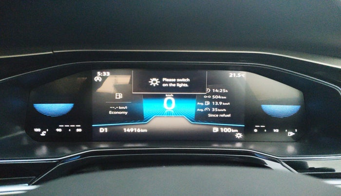 2024 Volkswagen VIRTUS TOPLINE TSI 1.0 AT, Petrol, Automatic, 14,916 km, interior