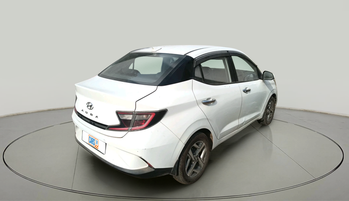 2020 Hyundai AURA SX PLUS 1.2 AMT, Petrol, Automatic, 50,471 km, exterior