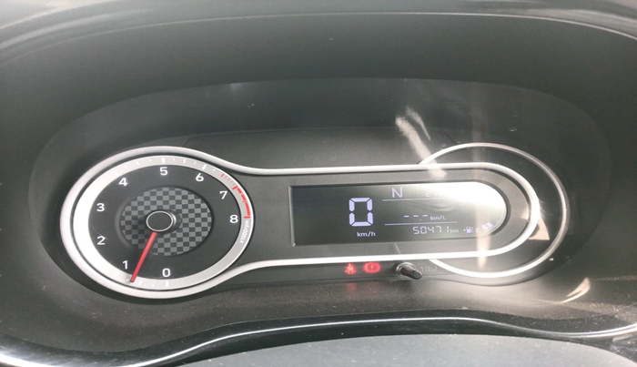 2020 Hyundai AURA SX PLUS 1.2 AMT, Petrol, Automatic, 50,471 km, interior