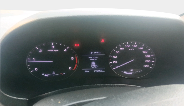 2018 Hyundai Creta SX (O) 1.6 DIESEL, Diesel, Manual, 1,15,659 km, interior